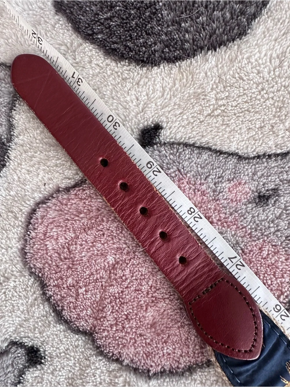 VINTAGE LEATHER MAN LMTD CANVAS LEATHER WILDCAT BELT